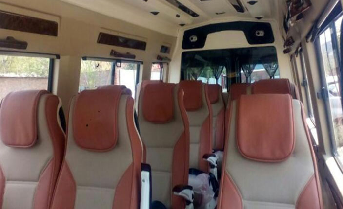 16 Seater Tempo Traveller 